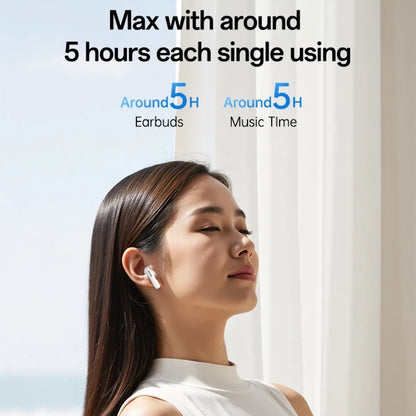 Auricolare Bluetooth Yesido TWS34, TWS, ANC, Bianco