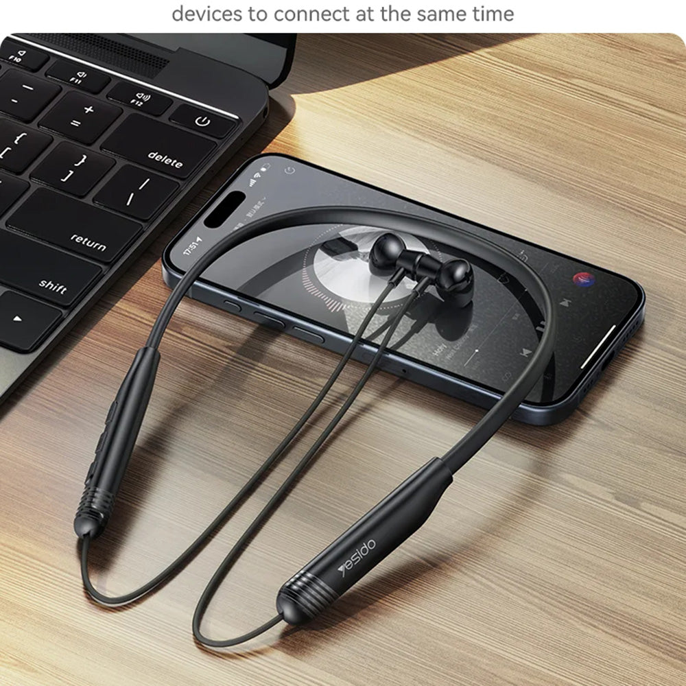 Handsfree Bluetooth Yesido YSP20, A2DP, Nero