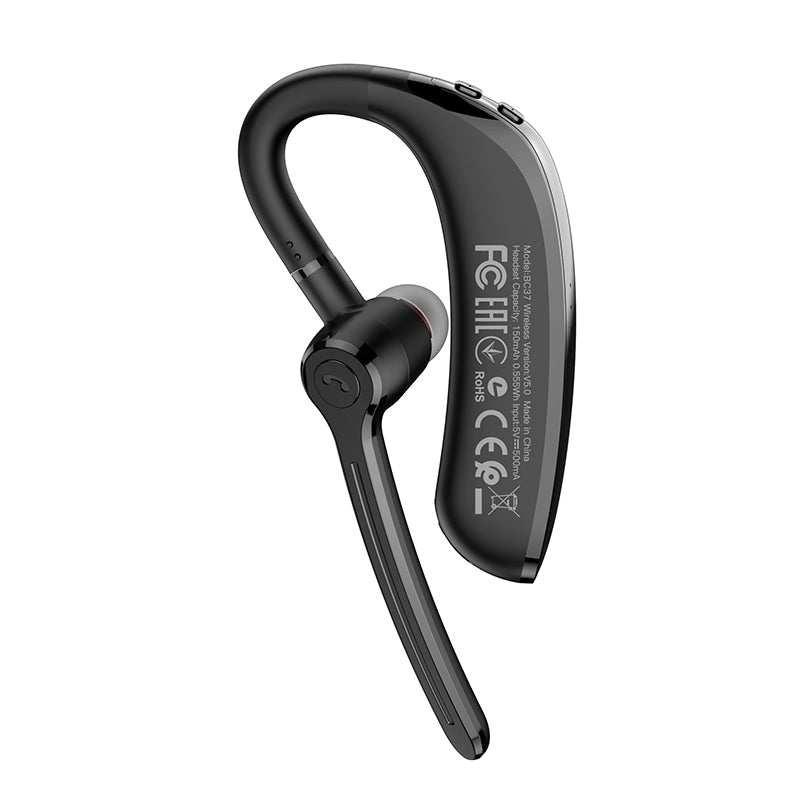 Auricolare Bluetooth Borofone BC37 Imperor, A2DP, Nero