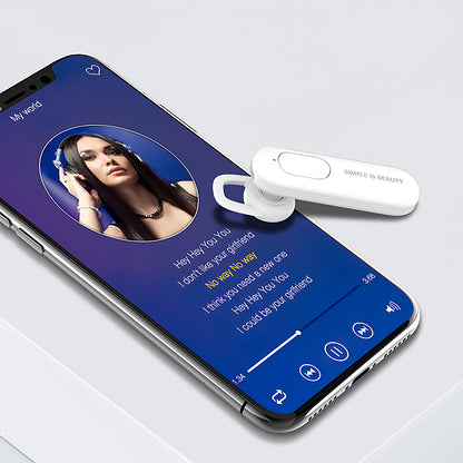 Auricolare Bluetooth XO Design BE4, MultiPoint, A2DP, Bianco