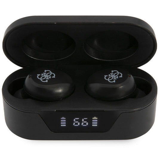 Auricolari Bluetooth Guess Classic Logo, TWS, Nero