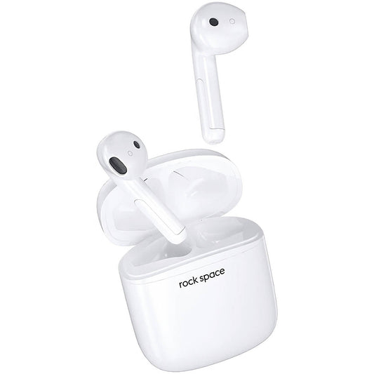 Auricolare Bluetooth Rock Space EB100, TWS, Bianco
