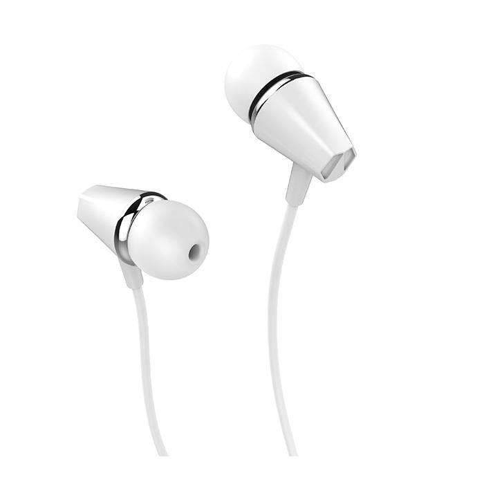 Handsfree 3.5mm HOCO M34 Honor Music, Bianco