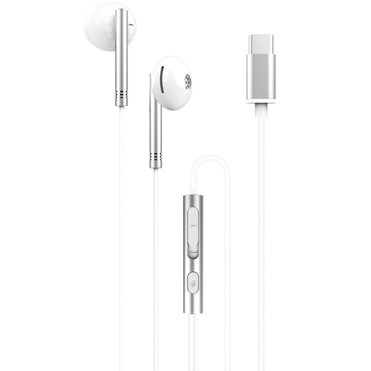 Handsfree USB-C XO Design EP29, Argento