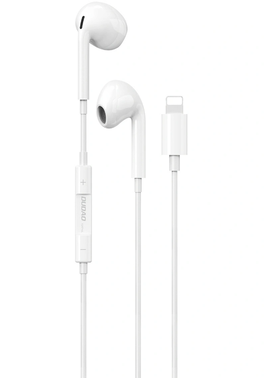 Handsfree Lightning Dudao X14PROL-W1, Bianco