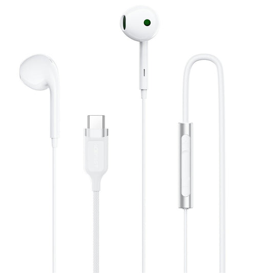 Handsfree USB-C Acefast L7, Bianco