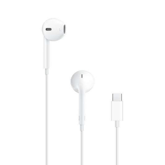 Handsfree USB-C Apple EarPods, Bianco, Ricondizionato MTJY3AM/A