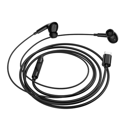 Auricolari USB-C Borofone BM100 Pro Fuente, Nero