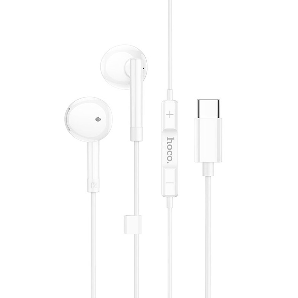 Handsfree USB-C HOCO M95, Bianco
