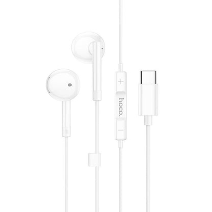 Handsfree USB-C HOCO M95, Bianco