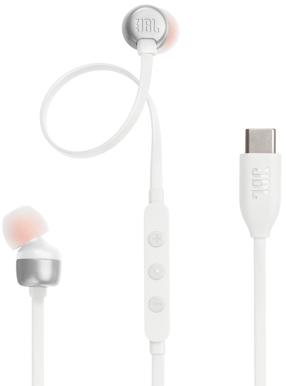 Handsfree USB-C JBL Tune 310C, Bianco JBLT310CWHT
