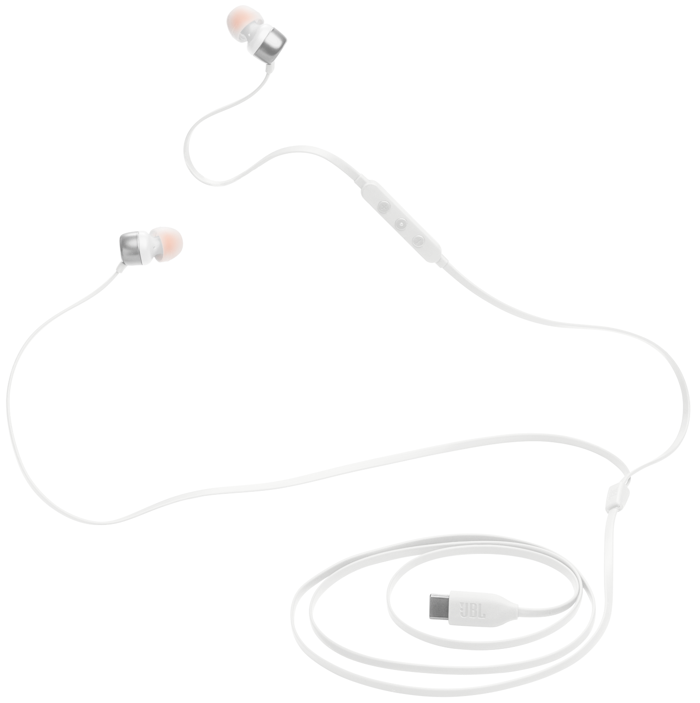 Handsfree USB-C JBL Tune 310C, Bianco JBLT310CWHT