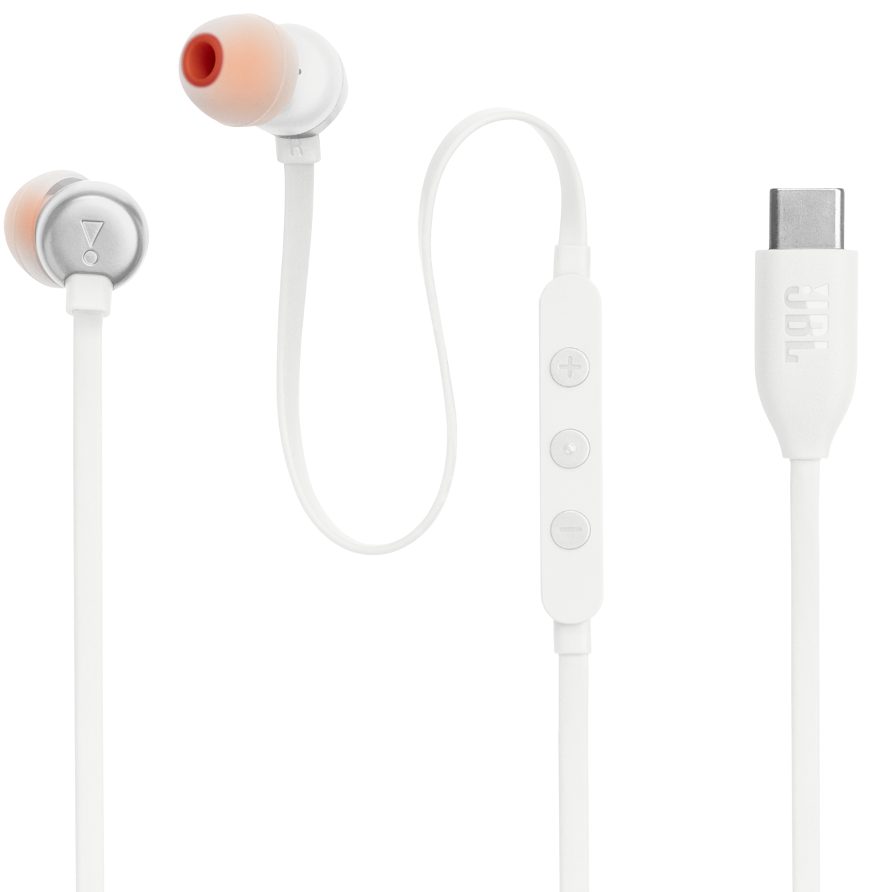 Handsfree USB-C JBL Tune 310C, Bianco JBLT310CWHT