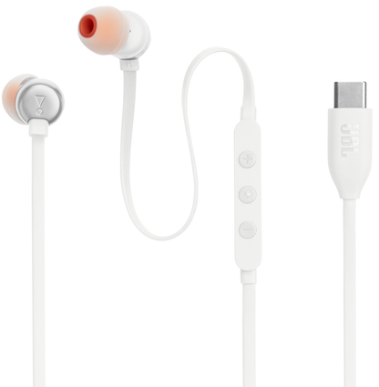 Handsfree USB-C JBL Tune 310C, Bianco JBLT310CWHT
