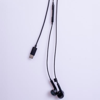 Handsfree USB-C MaXlife MXEP-04, Nero