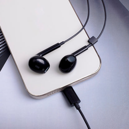 Handsfree USB-C MaXlife MXEP-04, Nero