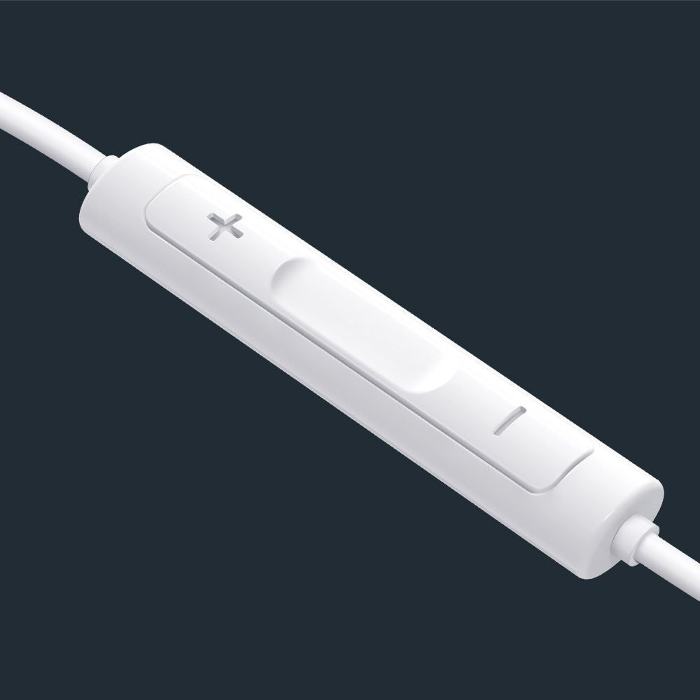 Handsfree USB-C McDodo HP-7500, 1.2m, Bianco