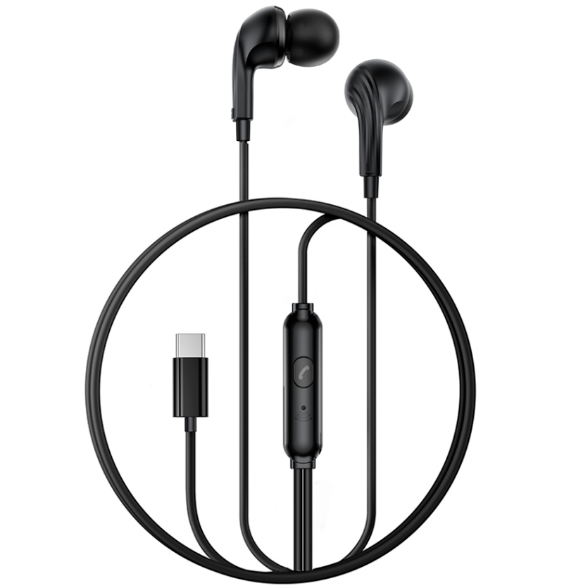 Handsfree USB-C XO Design EP82, Nero