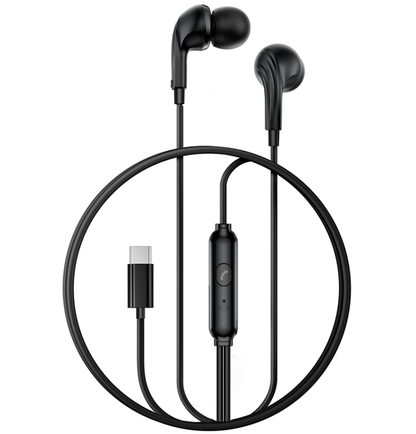 Handsfree USB-C XO Design EP82, Nero