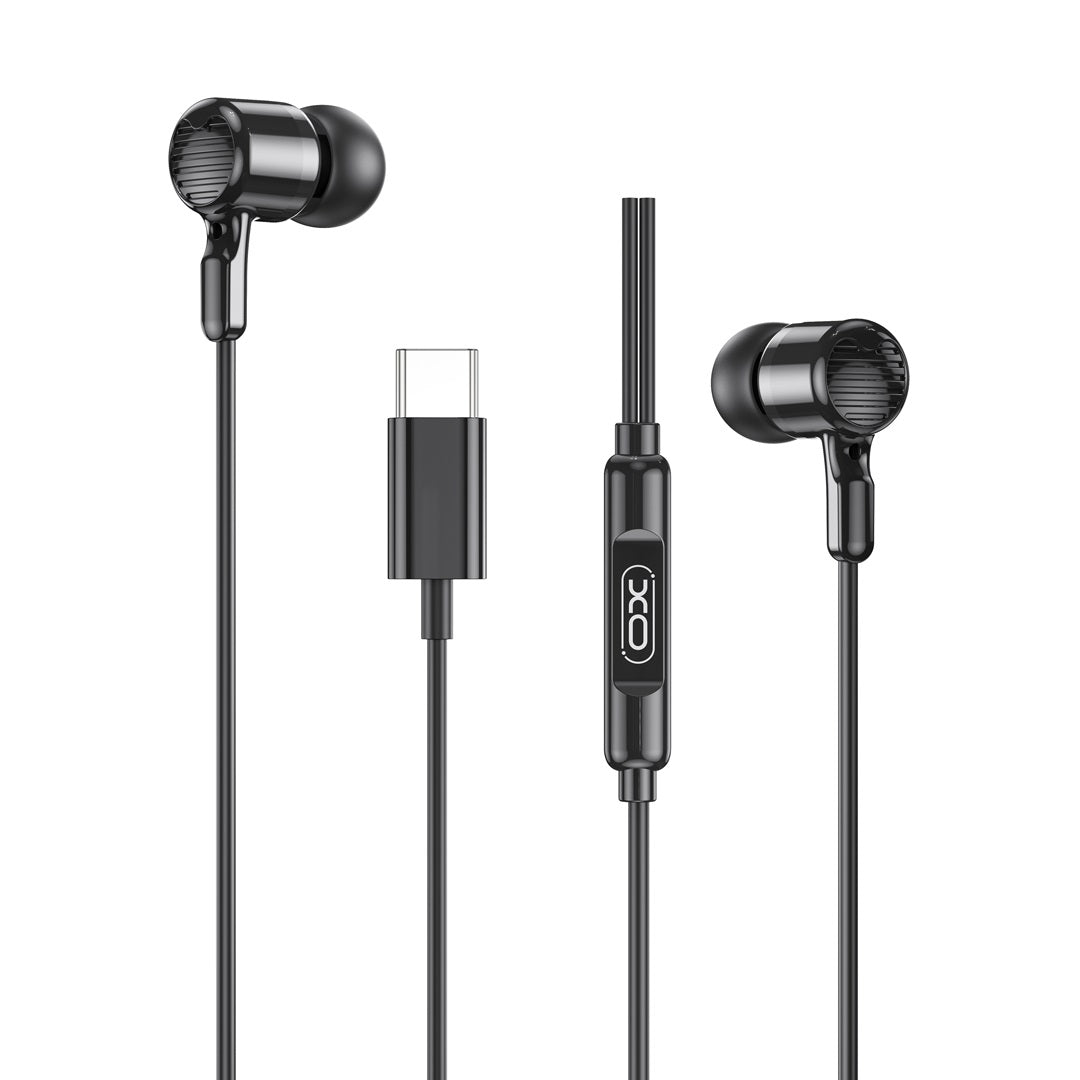 Handsfree USB-C XO Design EP81, Nero