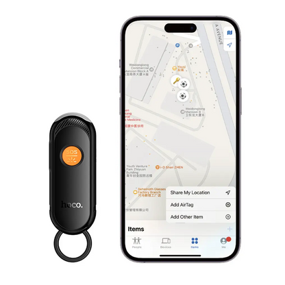 HOCO SmartTag E99 Flash per iOS Series, Nero
