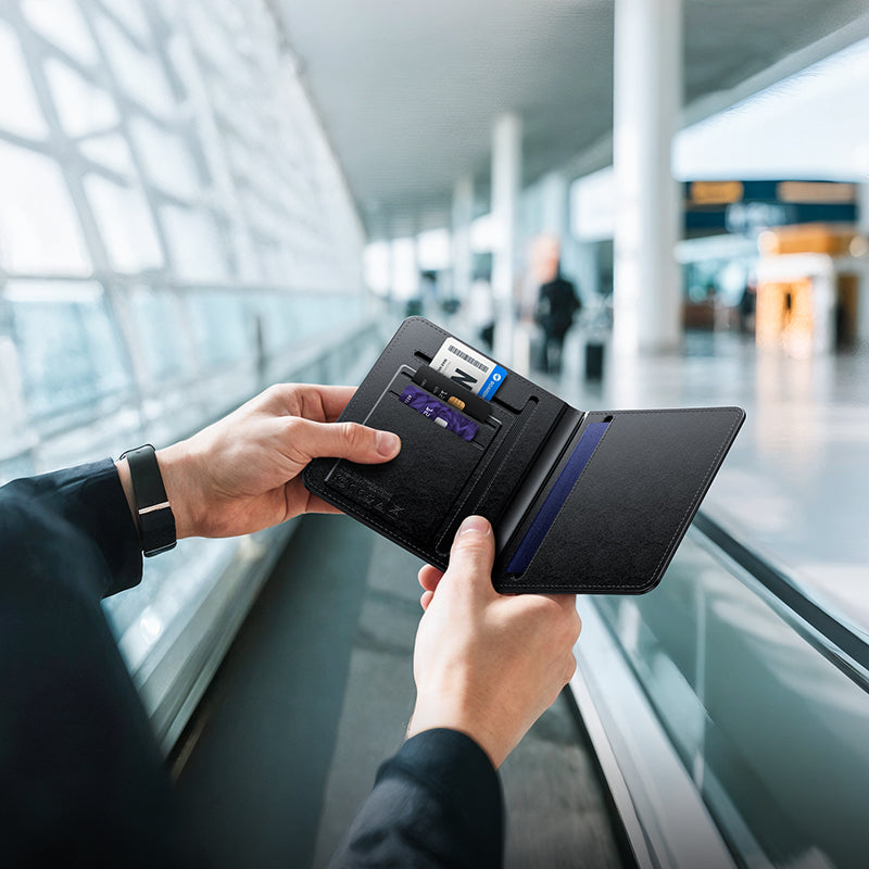 HOCO SmartTag Passport E91G per iOS Series, Nero