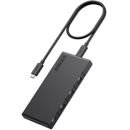 Hub USB-C Anker, 1 x USB-A 3.0 - 2 x USB-A - 3 x USB-C - 2 x HDMI - 1 x RJ45 - 1 x SD, Nero A83A2G11