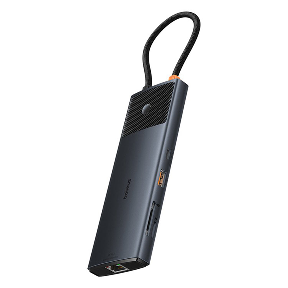 Hub USB-C Baseus Gleam II, 10in1, Nero B0114200