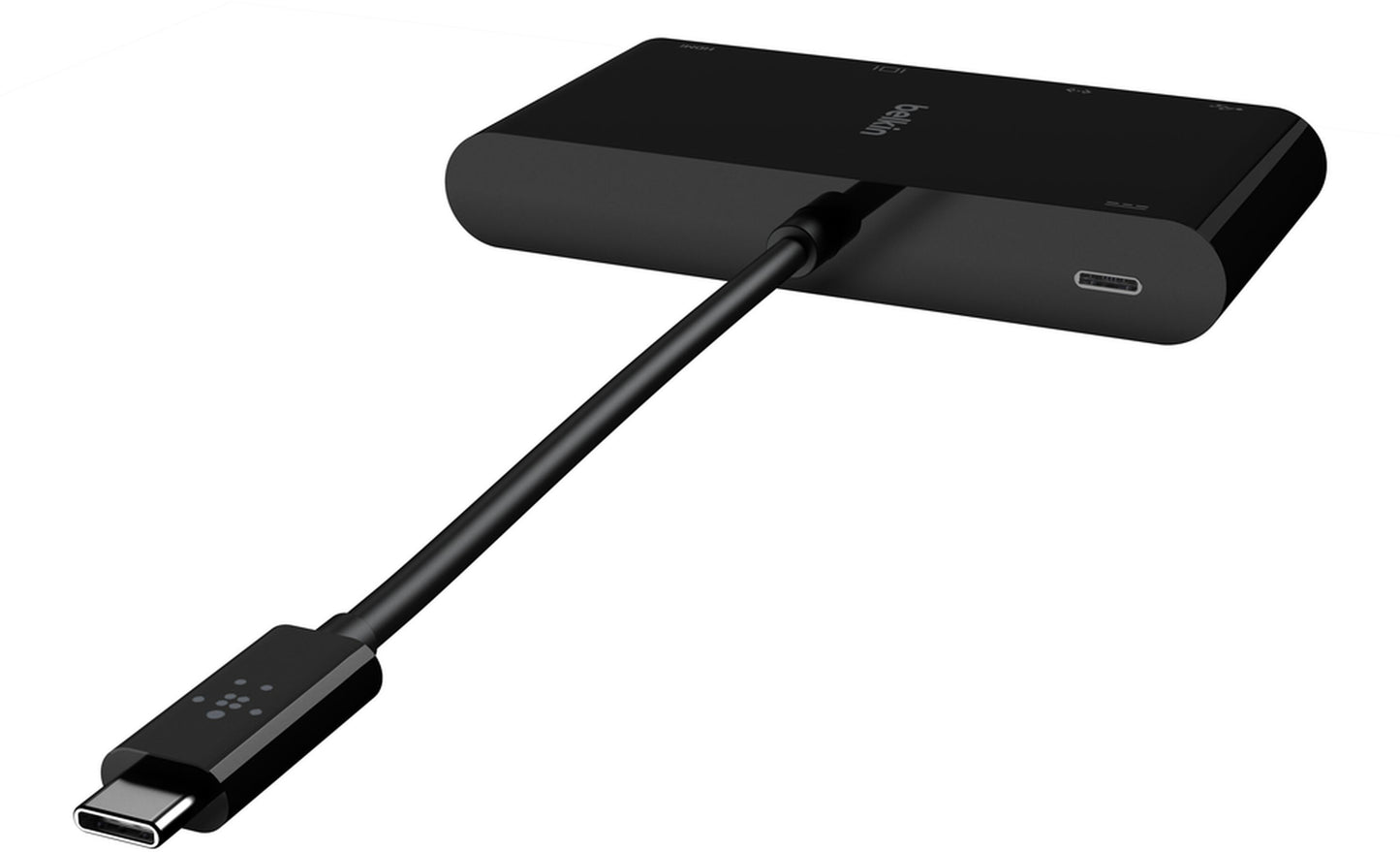 Hub USB-C Belkin Connect, 1 x USB-A 3.0 - 1 x USB-C - 1 x HDMI - 1 x VGA - 1 x RJ45, Nero AVC004btBK