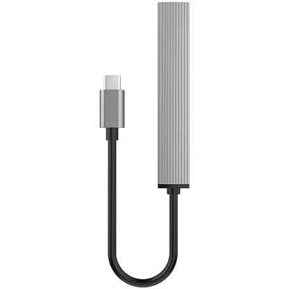 Orico AH-A13 USB-C Hub, 1 x USB-A 3.0 - 3 x USB-A, Gray