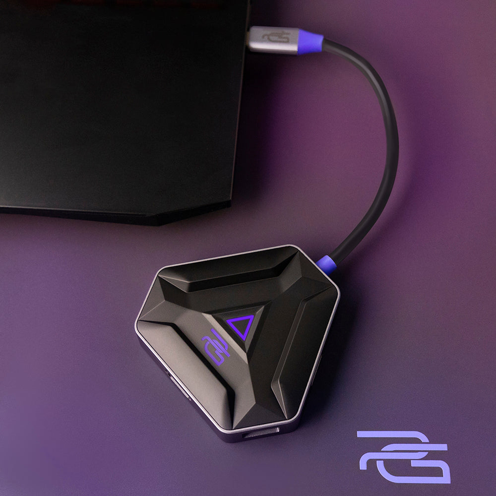 Hub USB-C Proove Spectre, 5in1, Grigio HBPG10221205