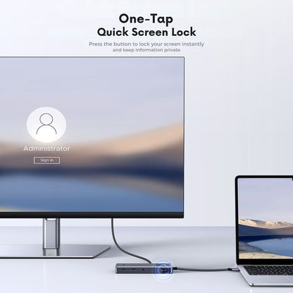 UGREEN Uno USB-C Hub (75179), 2 x USB-A - 2 x USB-C - 1 x HDMI - 1 x SD - 1 x microSD, Gray