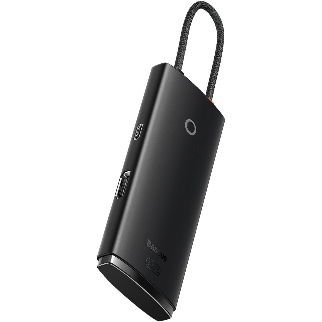 Hub USB-C Baseus Lite, 3 X USB-A 3.0 - USB-C - HDMI, Nero WKQX040001