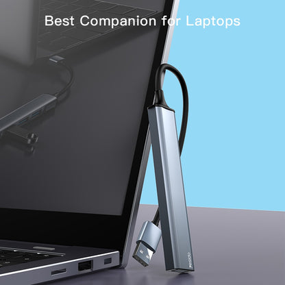 Hub USB Yesido HB18, 4in1, Grigio