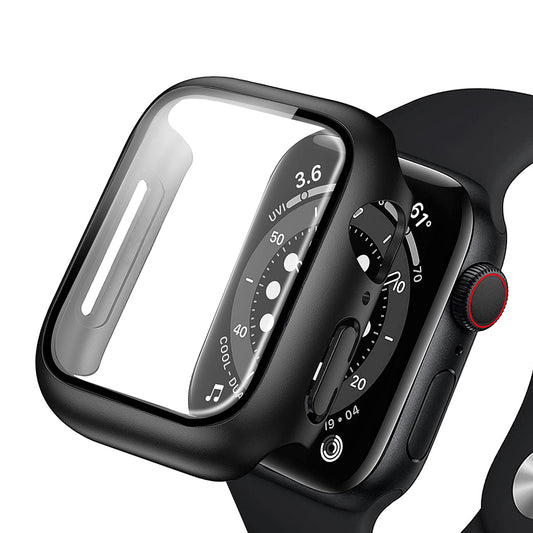 Custodia Anank Screen Guard per Apple Watch Series 7 41mm, Nera