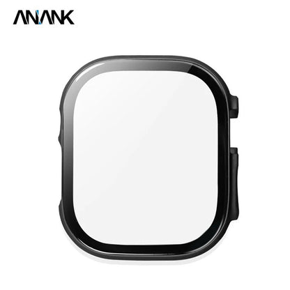 Custodia Anank Screen Guard per Apple Watch Series 7 45mm, Nera