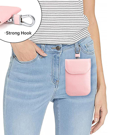 Portafoglio con Protezione RFID Techsuit AF2, Rosa