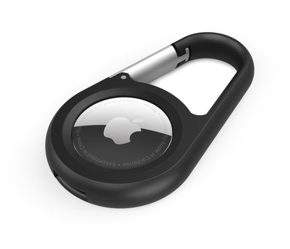 Custodia Belkin Carabiner per Apple AirTag, Nera MSC008btBK