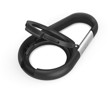 Custodia Belkin Carabiner per Apple AirTag, Nera MSC008btBK