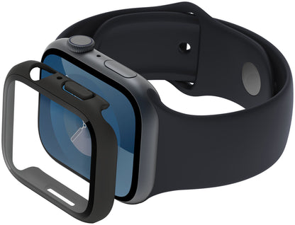 Custodia Belkin ScreenForce TemperedCurve per Apple Watch 44mm / 45mm Series, Nera OVG004zzBK-REV