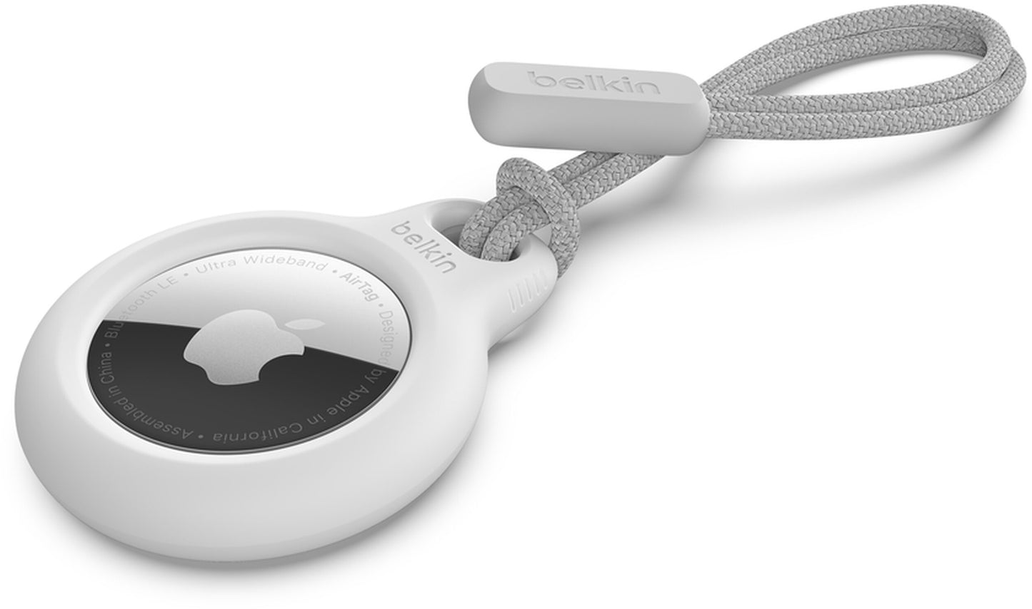 Custodia Belkin Strap per Apple AirTag, Bianca F8W974btWHT