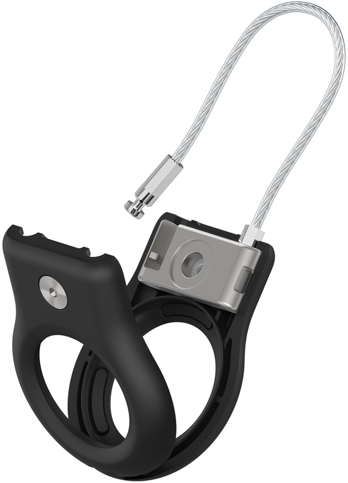 Custodia Belkin Wire Cable per Apple AirTag, Nera MSC009btBK