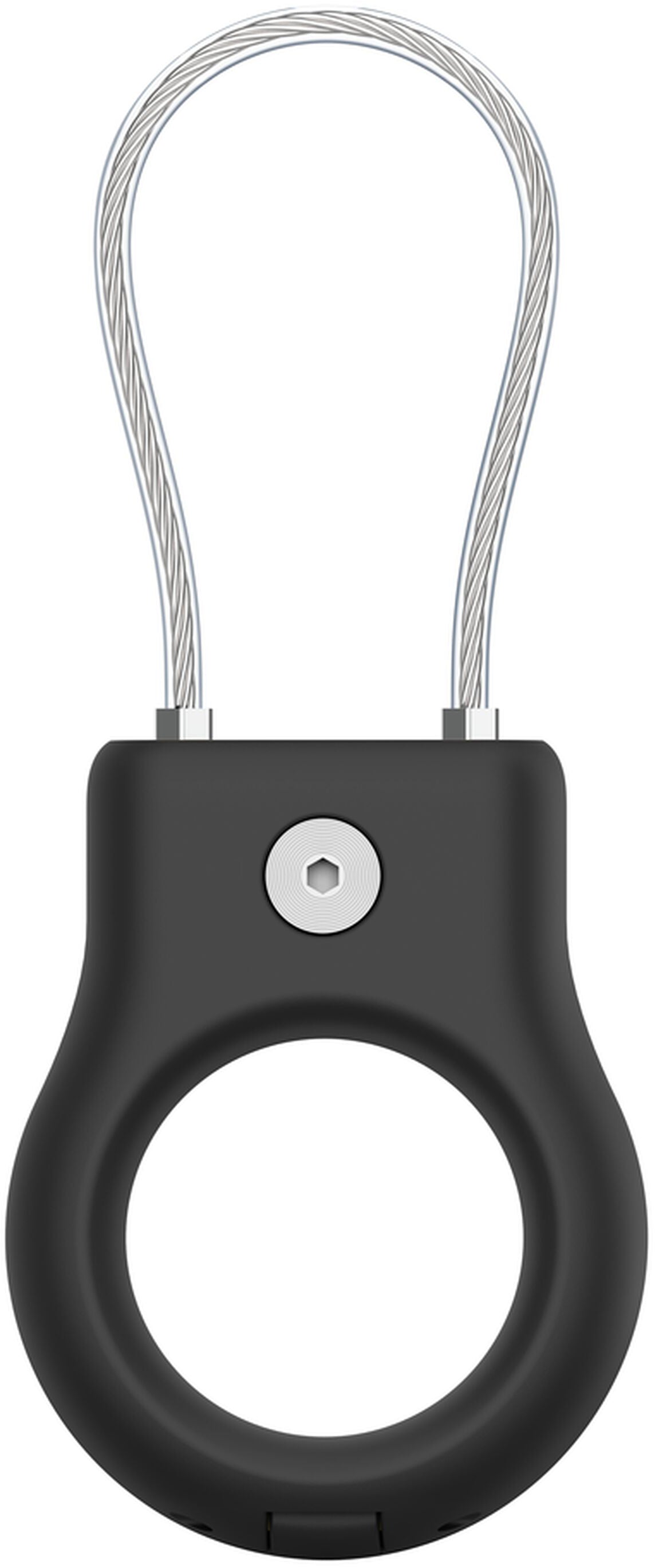 Custodia Belkin Wire Cable per Apple AirTag, Nera MSC009btBK