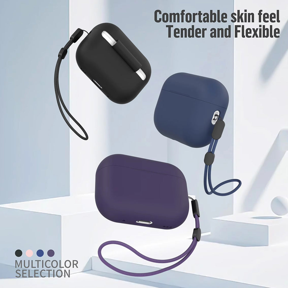 Custodia Blueo Liquid per Apple AirPods Pro 2, Blu Navy