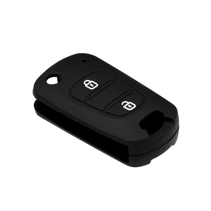 Custodia Chiavi Auto Techsuit 2003.04 per Hyundai Elantra / Kia Picanto, Nera