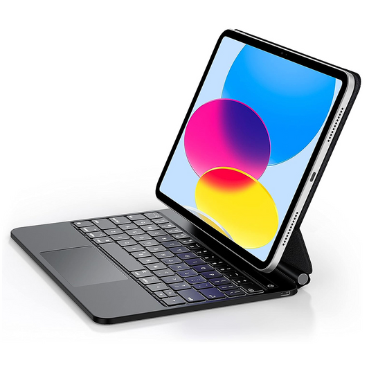 Custodia con Tastiera per Apple iPad (2025) / (2022), ESR, Rebound, Nera, Ricondizionata