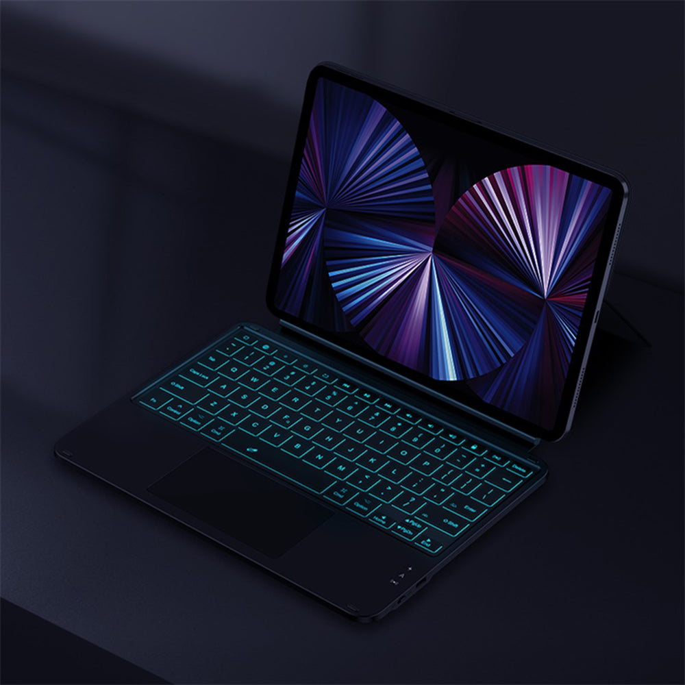 Custodia con Tastiera per Apple iPad (2022), Baseus, Brilliance, Nera