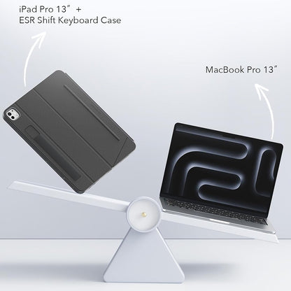 Custodia con Tastiera per Apple iPad Air 11 (2025) / Air 11 (2024) / Air (2022) / Air (2020), ESR, Shift, Grigio