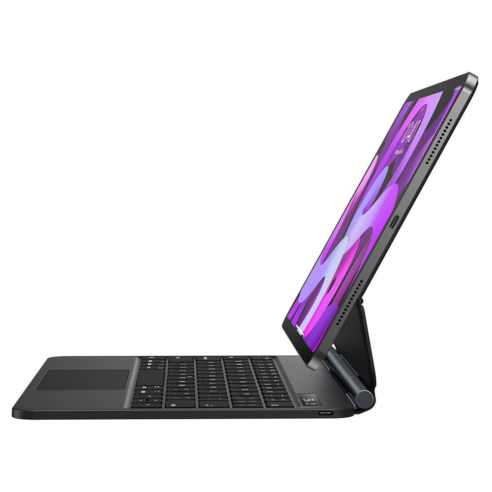 Custodia con Tastiera per Apple iPad Pro 12.9 (2022) / Pro 12.9 (2021) / Pro 12.9 (2020) / Pro 12.9 (2018), Baseus, Brilliance, Grigio