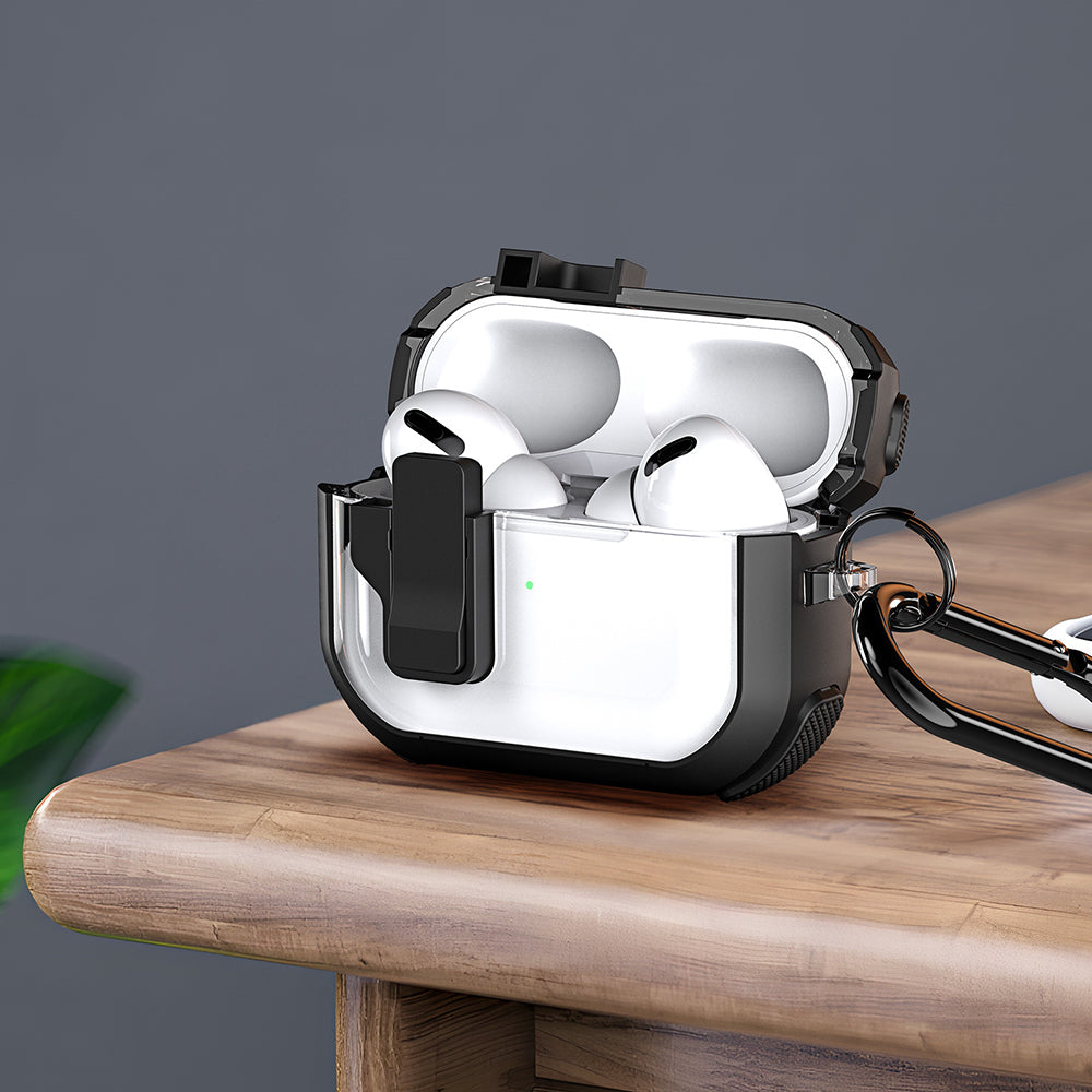 Custodia DUX DUCIS PECN per Apple AirPods 4, Rosa Bianca